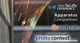 Featured AAPT Physics Programs. Background - 2010 High School Photo Contest Honorable Mention Photo: 'The Web of Refraction' by Inkisar S Anwar