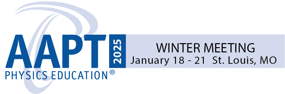 AAPT Winter Meeting 2025