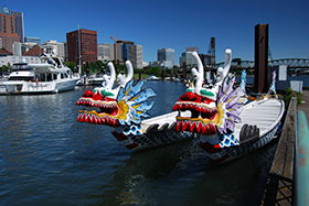 Dragon Boats in Portland, OR