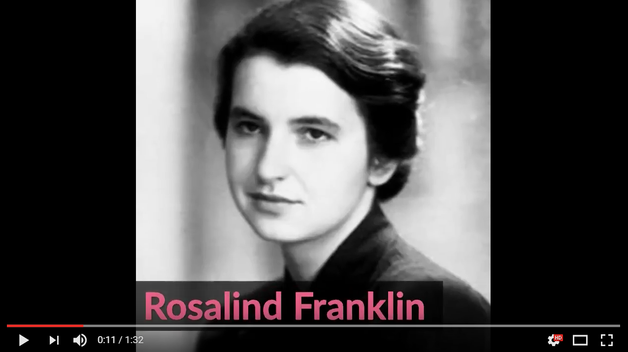 Rosalind Franklin YouTube
