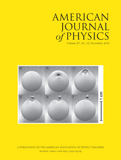 December 2019 American Journal of Physics