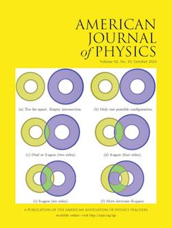 American Journal of Physics, October 2024