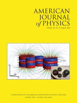 American Journal of Physics, August 2024