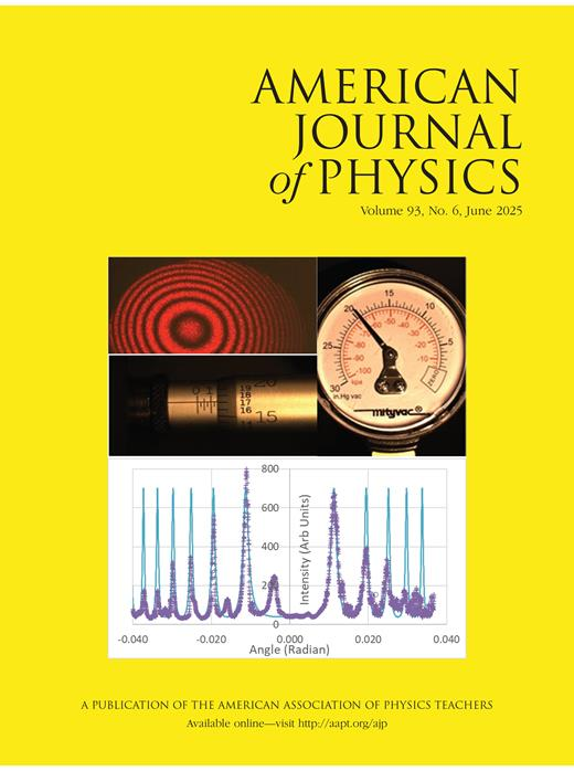 June 2025 AJP Cover image