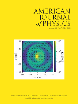 American Journal of Physics May 2021