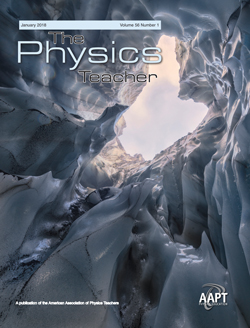 January 2018 Issue of The Physics Teacher