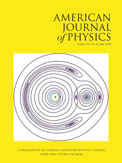 American Journal of Physics June 2024
