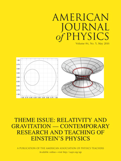 American Journal of Physics, May 2016