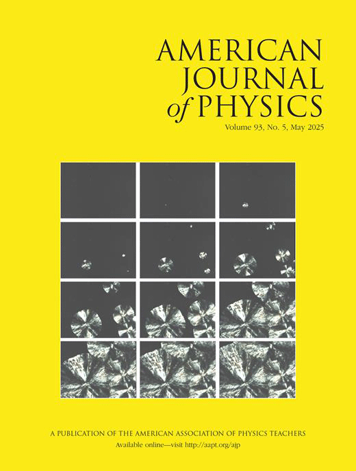 May 2025 AJP Cover image
