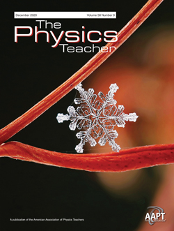 December 2020 issue of The Physics Teacher