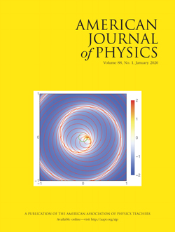 American Journal of Physics January 2020