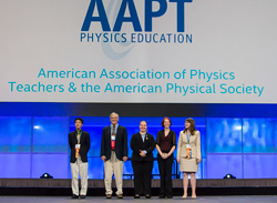 2014 ISEF AAPT-APS Special Organization Award winners