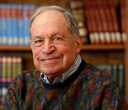 David Pines, 2013 recipient of the John David Jackson Excellence in Graduate Physics Education.