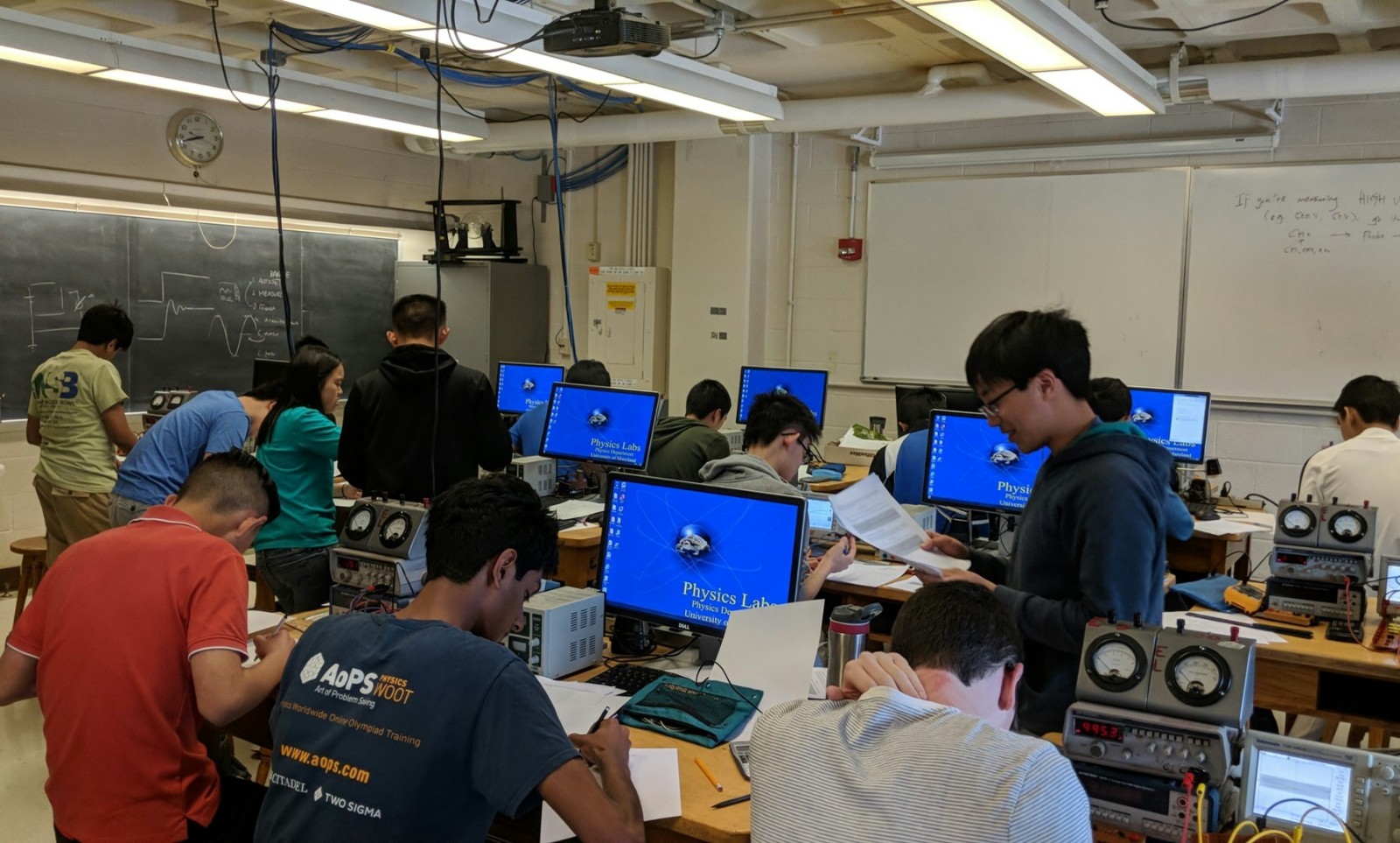 2020 Physics Team classroom 1